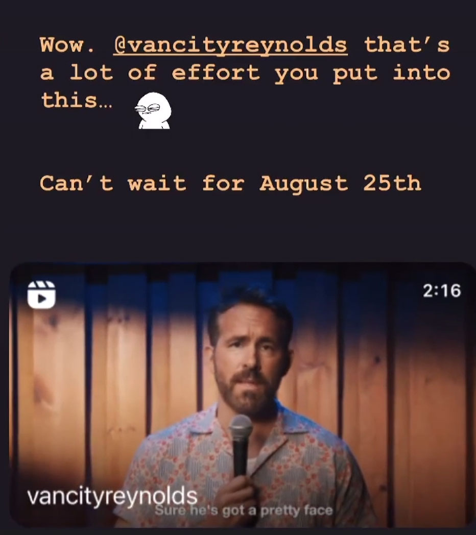Blake Lively reacts to Ryan Reynolds’ original song for Rob McElhenney