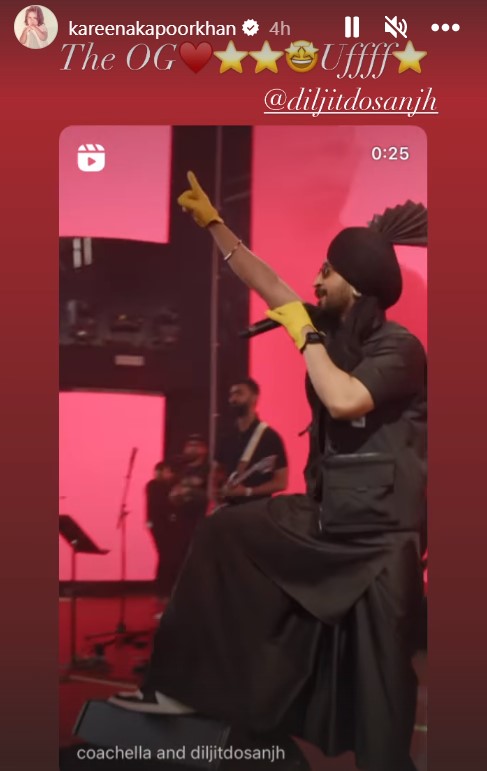 Kareena Kapoor gives special shoutout to Diljit Dosanjh on Coachella debut
