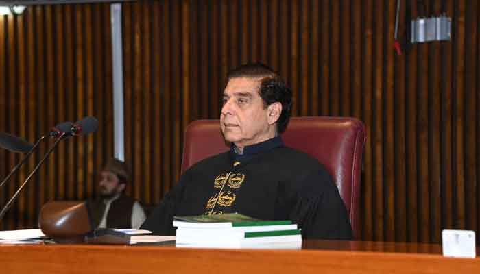 National Assembly Speaker Raja Pervez Ashraf. — NA Twitter