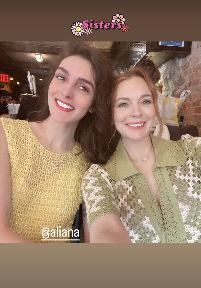 Lindsay Lohan celebrates baby shower with close friends and family