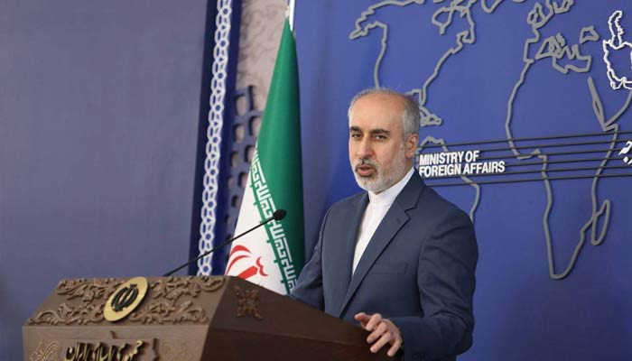 Iranian Foreign Ministry spokesperson Nasser Kanaani. — Twitter/IRIMFA_EN