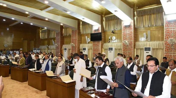 AJK Assembly session adjourned without electing new PM AJK Assembly session adjourned without electing new PM