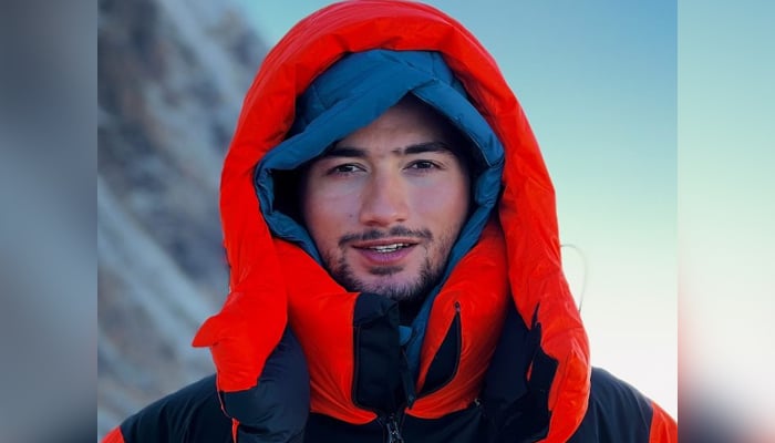 Record-breaking Pakistani mountaineer Shehroze Kashif. — APP/File
