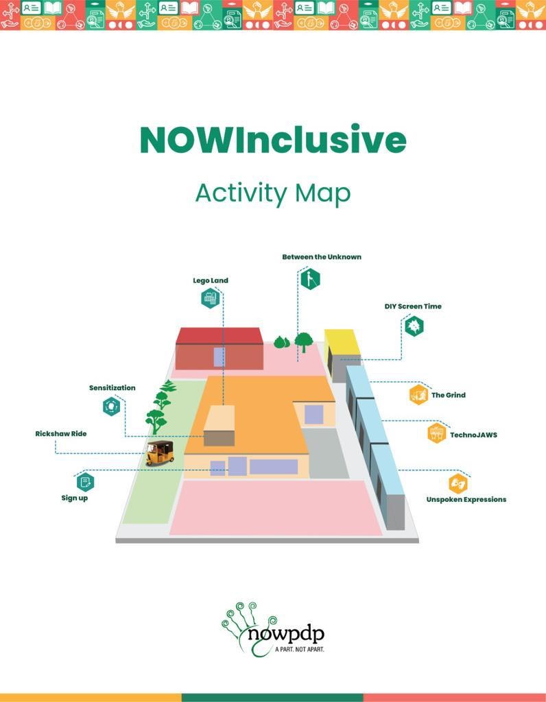 The activity card of NOWInclusive tour.  — NUPDP