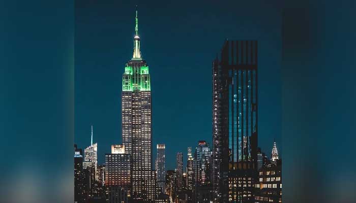Empire State Building in the New York City. — Twitter/@EmpireStateBldg