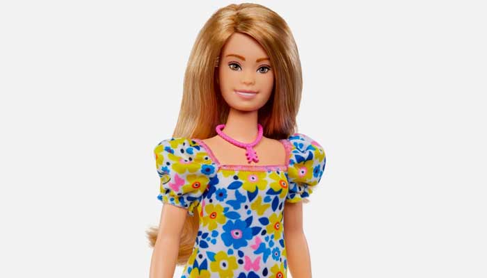 Mattels latest Barbie doll representing a person with Downs Syndrome in its Barbie Fashionista line. — Mattel