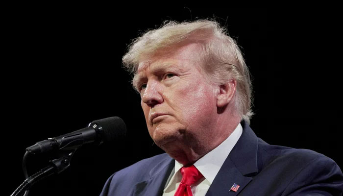 Former US President Donald Trump speaks to an audience at the American Freedom Tour event in Memphis, Tennessee, US, June 18, 2022. — Reuters
