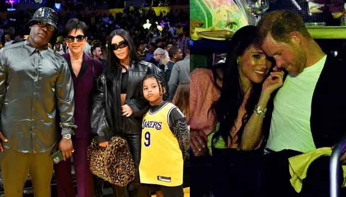Kim Kardashian, Kris Jenner avoid Meghan Markle, Prince Harry at a game in LA