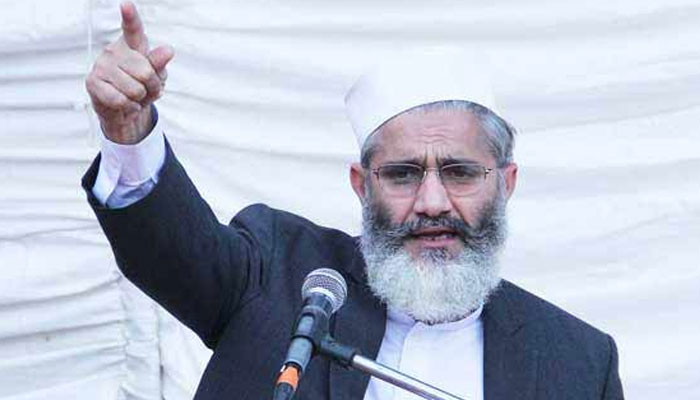 Jamaat-e-Islami Emir Sirajul Haq. — APP/File