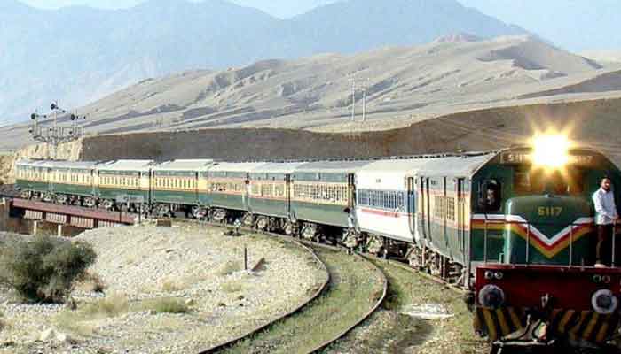 This is a representational image of a train. — Radio Pakistan/File