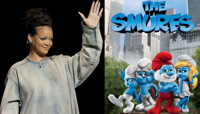 Rihanna is all set to play Smurfette in the new Smurfs sequel