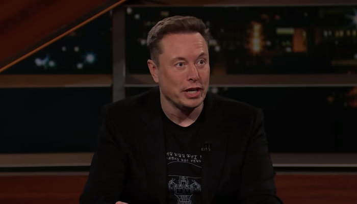 CEO SpaceX and Twitter Elon Musk while talking in an interview with HBOs Real Time with Bill Maher aired on April 29, 2023. — Screengrab/YouTube/Real Time with Bill Maher