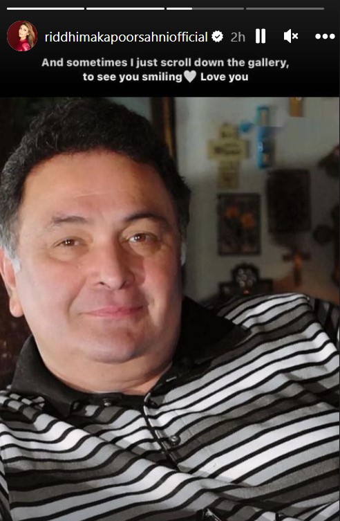 Neetu Kapoor, Riddhima remember late Rishi Kapoor on his death anniversary