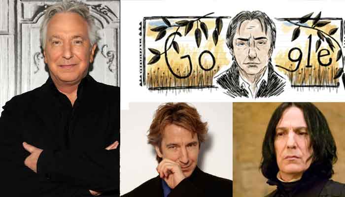 Google Doodle honours late Alan Rickman for iconic performance