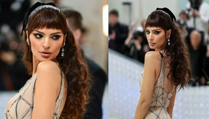 Emily Ratajkowski sizzles in nude gown, brings fashion A-game at the Met Gala