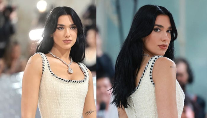 Dua Lipa looks like a princess in white at the Met Gala: Photos