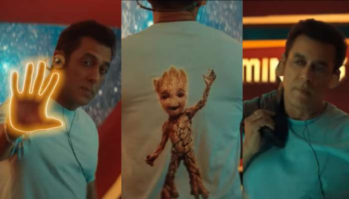 Salman Khan emulated Groot in a new promotional video for Guardians of the Galaxy Vol.3