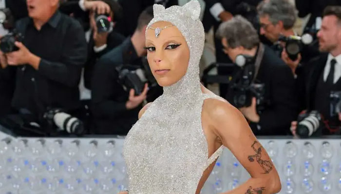 Doja Cat left a Met Gala interviewer baffled when she only answered questions with a ‘meow’.