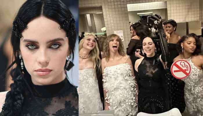 Billie Eilish breaks Met Gala rule as she shares bathroom with Elle Fanning, Halle Bailey