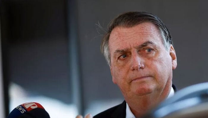 Jair Bolsonaro said his mobile phone and that of his wife had been seized during the raid.—Reuters