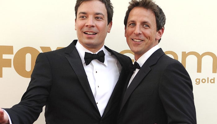 Jimmy Fallon, Seth Meyers come to staff rescue amid WGA strike