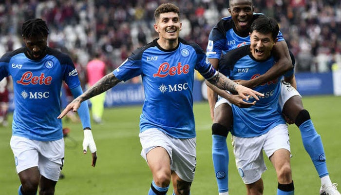 Napoli ends 33-year wait for Serie A title, sparking wild celebrations. Twitter