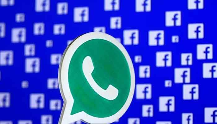 A 3D printed Whatsapp logo is seen in front of a displayed stock graph in this illustration taken April 28, 2016. — Reuters