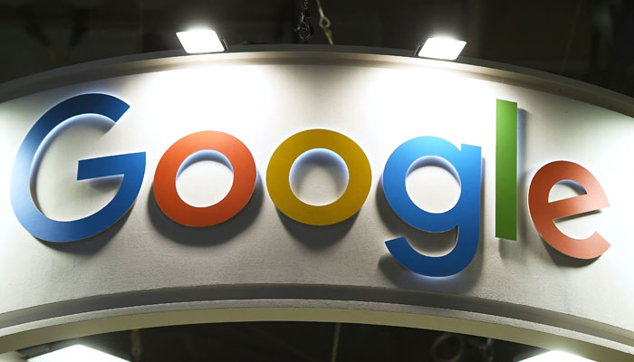 This photo shows the logo of Google internet giant seen on the opening day of the Integrated Systems Europe (ISE) audiovisual and systems integration exhibition in Barcelona. — AFP/File