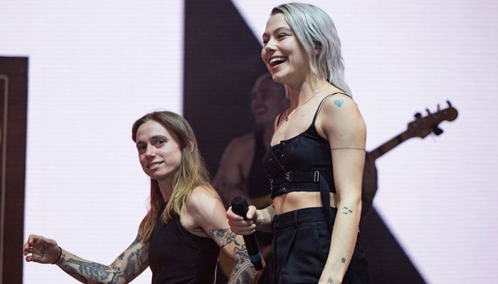 Boygenius join Phoebe Bridgers for impromptu performance on Taylor Swift’s Eras Tour