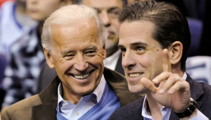 United States President Joe Biden and his son Hunter Biden.—Reuters