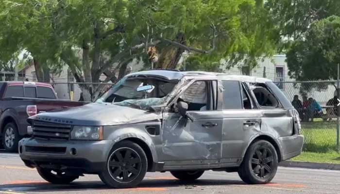 The crash took place at 8:30am local time near Ozanam Center in Brownsville city of Texas state. — Twitter/@ArtFletcher9