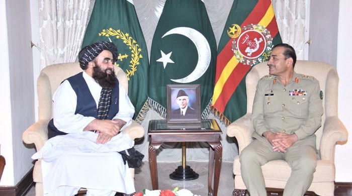 COAS stresses need for 'enhanced’ Pak-Afghan cooperation to tackle terrorism in meeting with Muttaqi