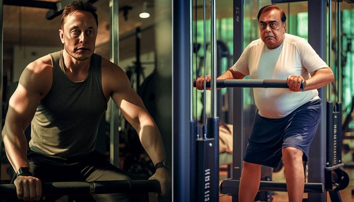 Elon Musk, Mukesh Ambani pergi ke gym dalam gambar hasil AI ini
