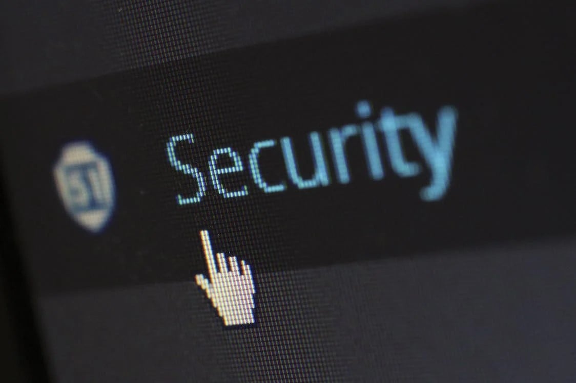 An image shows a security website on a computer. — Pixabay
