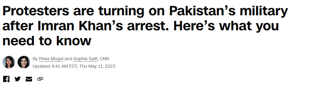 How international media covered Imran Khans dramatic arrest