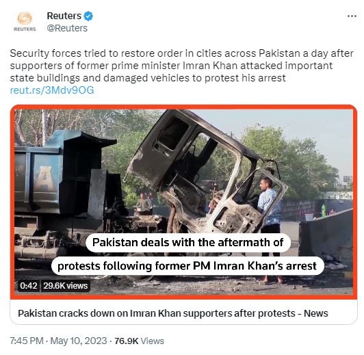 How international media covered Imran Khans dramatic arrest