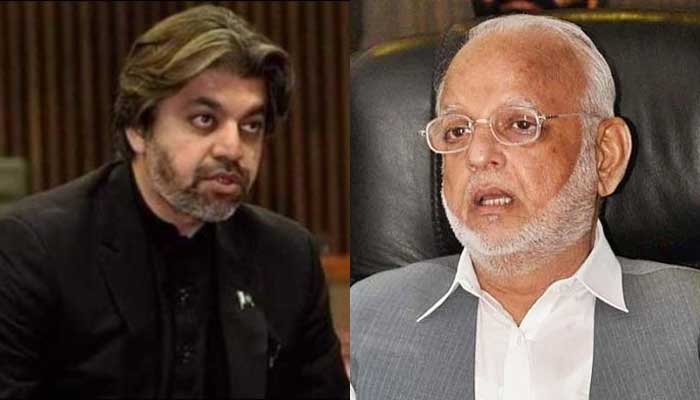 PTI leaders Ali Muhammad Khan and Senator Ejaz Chaudhry — APP/file