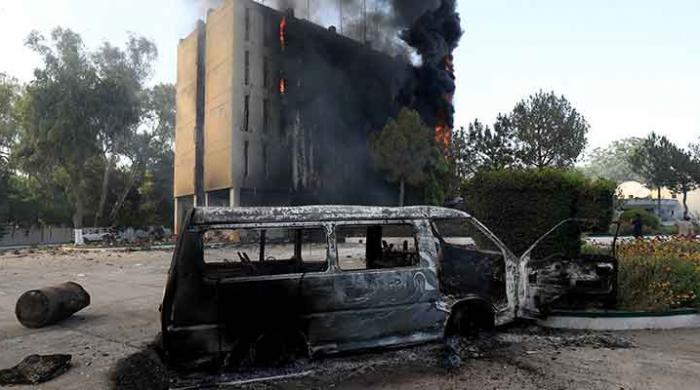 PTI avoids condemnation of attack on state properties