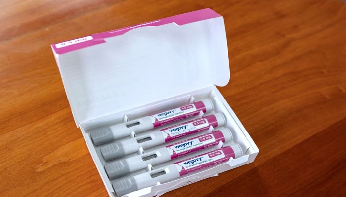 A selection of injector pens for the Wegovy weight loss drug is shown in this photo illustration in Chicago, Illinois, U.S., March 31, 2023. — Reuters