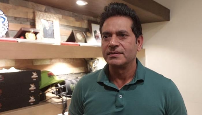 An undated image of former Pakistani cricketer Aqib Javed. — Photo by author