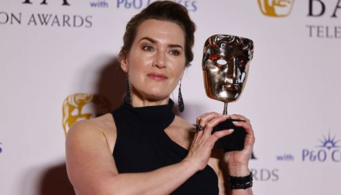 Kate Winslet takes shot at social media as she wins BAFTA TV