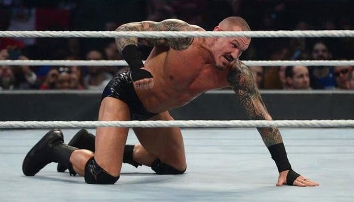 Randy Orton reacts during WWE Survivor Series at Barclays Center. — Reuters/File