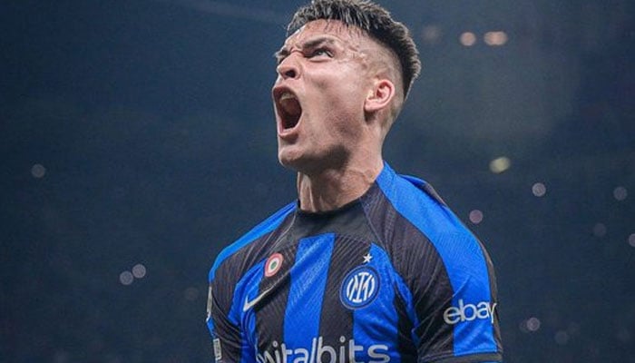 Lautaro Martinez scored the decisive goal in the 74th minute, assisted by Romelu Lukaku. Twitter/centregoals