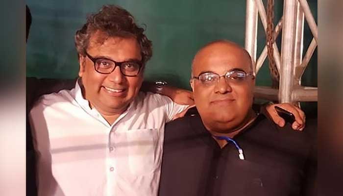 PTI leaders Ali Zaidi (left) and Sanjay Gangwani. — Twitter/@GangwaniSanjay