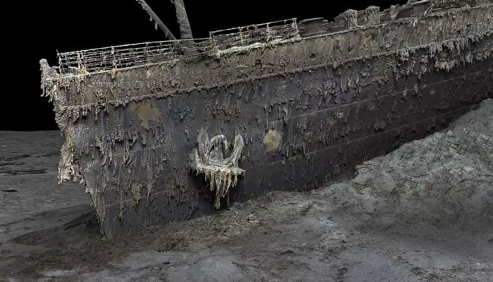 The digital scan released on May 17, 2023, provides a unique 3D view of the ship. — Atlantic Productions/Magellan