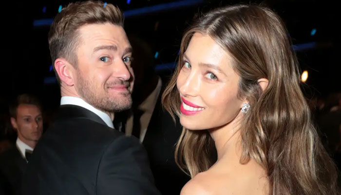 Justin Timberlake reacts to Jessica Biel TikTok comment