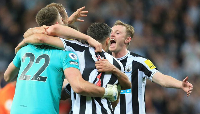 Newcastle stun critics, clinch Champions League berth after 20 years. AFP