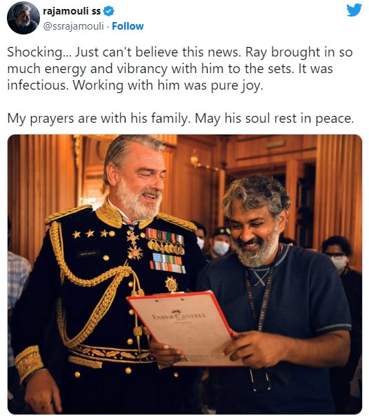 RRR antagonist Ray Stevenson dies, SS Rajamouli pays tribute to late actor