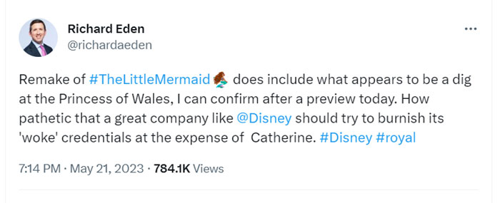 Rob Marshall rejects claims ‘The Little Mermaid’ mocks Kate Middleton