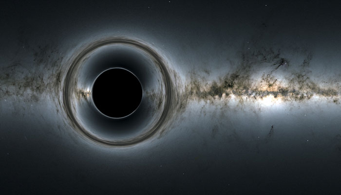 A representational image of a black hole. — Nasa/File